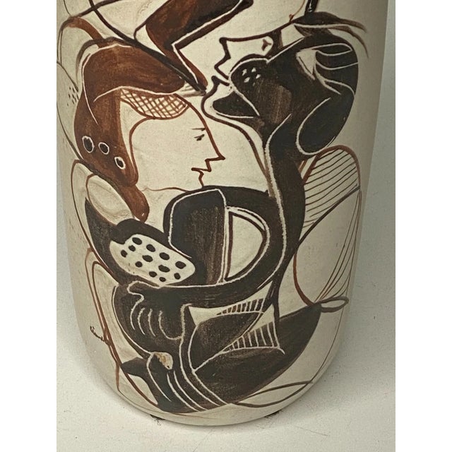Noma Santo Stefano Di Camastra Studio Art Pottery Vase Italy For Sale In Chicago - Image 6 of 9