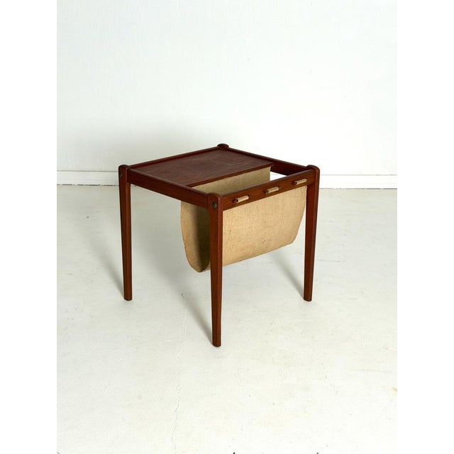 Danish Teak Side Table, 1960s For Sale - Image 3 of 13