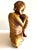 Brown Wood Carving of "Resting Buddha" From Bali For Sale - Image 8 of 14
