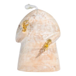 2000 Wood and Glass Sculpture Signed by Hitoshi Kakizaki For Sale