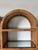 1970's Vintage Palm Beach Regency Style Arched Rattan & Glass Étagères – A Pair For Sale - Image 11 of 18