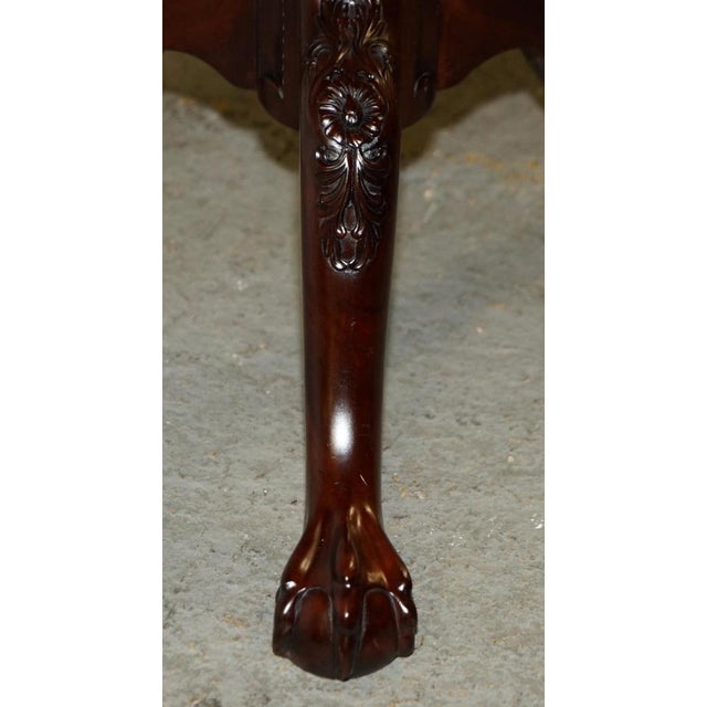 Georgian Style Hardwood Tilt Top Tripod Table For Sale - Image 10 of 18