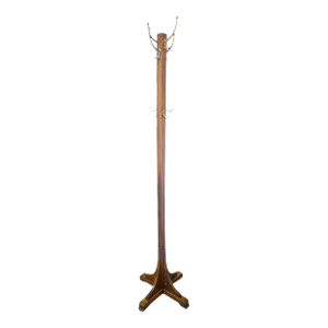 Antique Arts & Crafts/Mission Style Oak Coat Rack Hall Tree