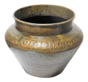 Antique Egyptian/Jewish Bronze/Brass Vessel
