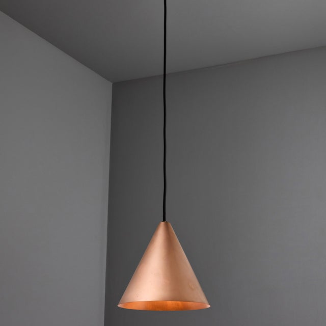 Hans-Agne Jakobsson Raw Copper 'Tratten' Outdoor Pendant For Sale - Image 10 of 12