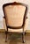 Wood Antique Louis XV Style Bergère With a Carved Wood Frame, Upholstered Back, Outscrolled Arms & Cabriole Legs For Sale - Image 7 of 12