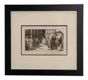 Late 18th Century Rembrandt Etching #18, by Francesco Novelli