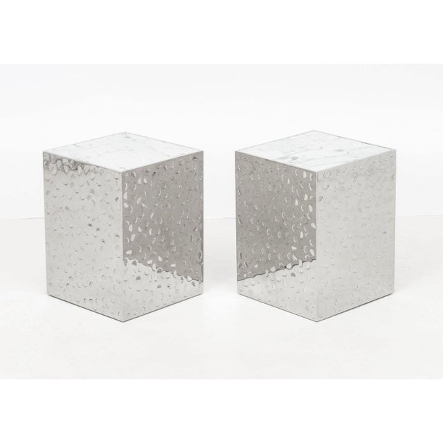 Gallet & Dauzet "Brady" Side Tables, Pair For Sale In New York - Image 6 of 7