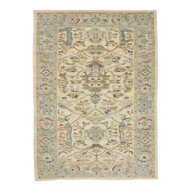Persian Sultanabad Rug - 10'04 X 14'00 For Sale