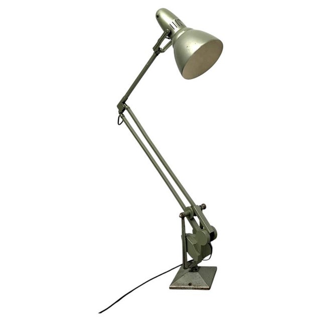 Articulated Workshop Light from Erpe, Belgium, 1950s For Sale - Image 15 of 15