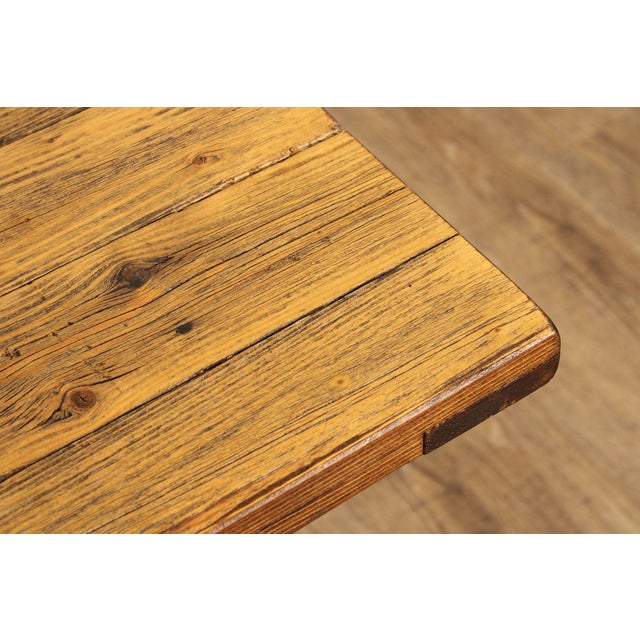 Industrial Style Pair of Adjustable Height Tables For Sale - Image 9 of 12