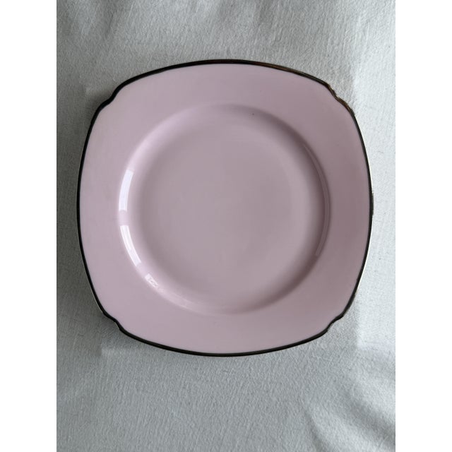 Pink Porcelain Coffee and Tea Set by Epiag, 1920s, Set of 19 For Sale - Image 9 of 13