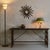 A quiet relic of 1940s France, this console table bridges the industrial and the ornate. Its cast iron frame, rich with...