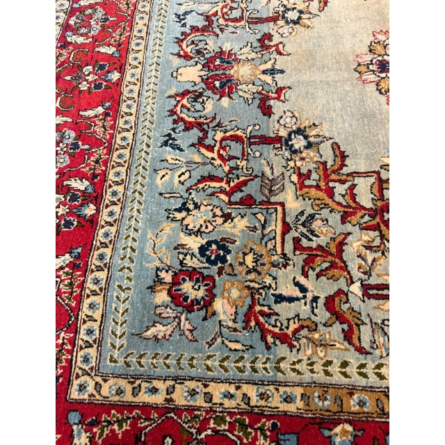 Textile Pasargad Beige Persian Qum Rug For Sale - Image 7 of 12