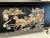 Ebony English Traditional Equestrian Metal Magazine Rack For Sale - Image 8 of 12