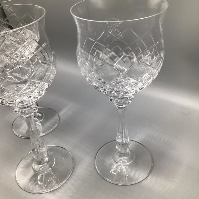 Mikasa Montclair Water Goblets-Set of 3 For Sale - Image 10 of 13