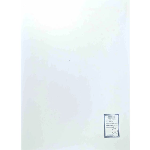 Boy is an Original Lithograph realized by Alberto Chiancone in 1970s. Limited edition of 99 copies in very good condition...