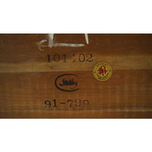 Wood Stickley Furniture Solid Cherry Mission Style Arts & Crafts 60" Dining Table 91-799 For Sale - Image 7 of 7