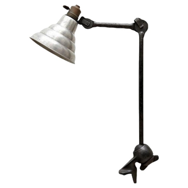 Mid-Century Modern Industrial Table Lamp from Gras, 1930s For Sale