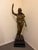 French 19th Century French Hand-Carved Venus or Aphrodite Statue in Faux Bronze, Circa 1870 For Sale - Image 3 of 16