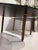 Hollywood Regency Mid-Century Two-Tier Glass & Crystal Column Side Table For Sale - Image 3 of 9