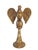 Brown Vintage Hand Carved Wood Bird Sculpture on Finial 19" H For Sale - Image 8 of 10