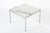 Mid-Century Modern Mid Century Square White Marble Side or Coffee Table by Florence Knoll For Sale - Image 3 of 10