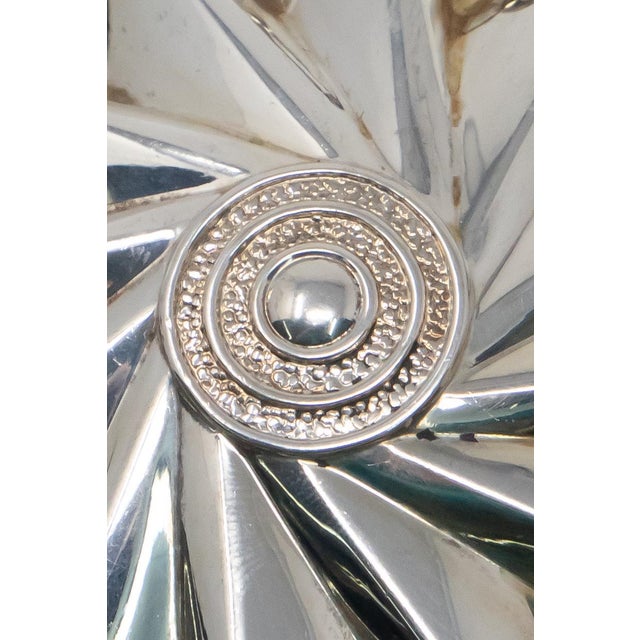 Shabby Chic 1999 Lunt Sterling Spiral Star Ornament For Sale - Image 3 of 10