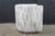Textile 2 Late 20th Century Artistica Modern Grey Chenille Jacquard Fabric Ingrid Swivel Chairs II Pair For Sale - Image 7 of 18