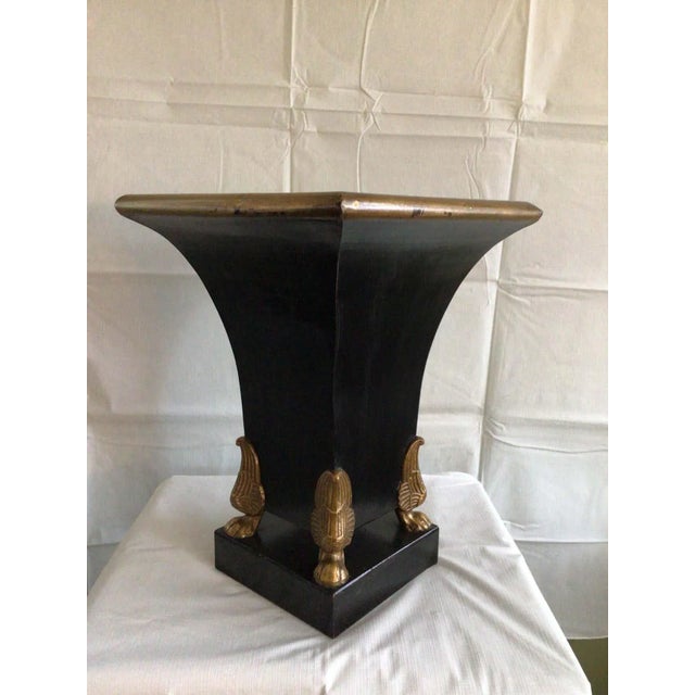 1960s Italian Tole Table Lamp For Sale - Image 4 of 12