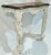 Unique and striking Italianette carved mahogany consoles tables just made from a center table, freshly finished...