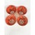 Mid 20th Century Vintage 22k Culver LTD Red and Gold Paisley Glasses - Set of 4 For Sale - Image 5 of 8