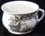 Rare Find: 1885 Antique Victorian Chamber Pot – Wallis Gimson & Co "Fuschia" Pattern Bring a piece of 19th-century English...