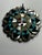 1960s Native American Zuni Vintage Sterling Silver Inlay Pin/Pendant For Sale - Image 5 of 6