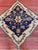 Antique Persian Serapi Carpet, Handmade Wool Oriental Rug, Ivory Rust Light Blue For Sale - Image 17 of 18