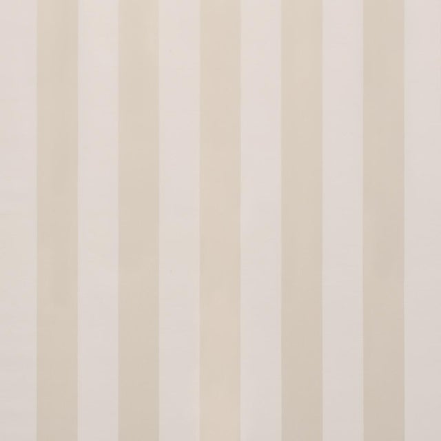 2020s Schumacher Roosevelt Awning Stripe Fabric In Ivory For Sale - Image 5 of 5