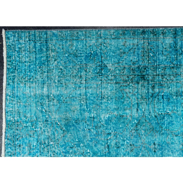 Turkish Vintage Rug 6'10" x 9'11" For Sale - Image 4 of 4