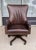 American Hooker Furniture Executive Swivel Tilt Chair With Leather and Cowhide For Sale - Image 3 of 18