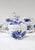 Vintage Blue Flower Blå Blomst Coffee Set from Royal Copenhagen, 1980s, Set of 33 For Sale - Image 6 of 14