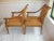 Hollywood Regency Mid 20th Century Gilded Accent Chairs- a Pair For Sale - Image 3 of 7