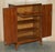 Antique Art Deco Burr Walnut Housekeepers Linen Cupboard from Waring & Gillow For Sale - Image 17 of 18
