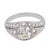 Art Deco 1920s Art Deco Inspired Gia 1.24 Carat Old Mine Cut Diamond Platinum Engagement Ring, Size 5.5 For Sale - Image 3 of 8