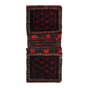 Pasargad DC Vintage Persian Hand Knotted Shiraz Saddle Bag