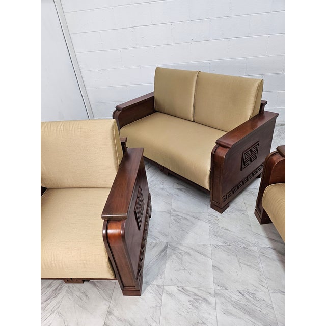 Vintage Custom Sofa Set For Sale - Image 10 of 15