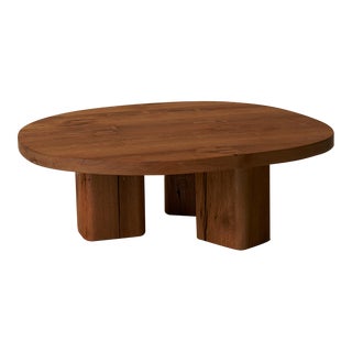Brian Welch Ancient Oak Low Table For Sale