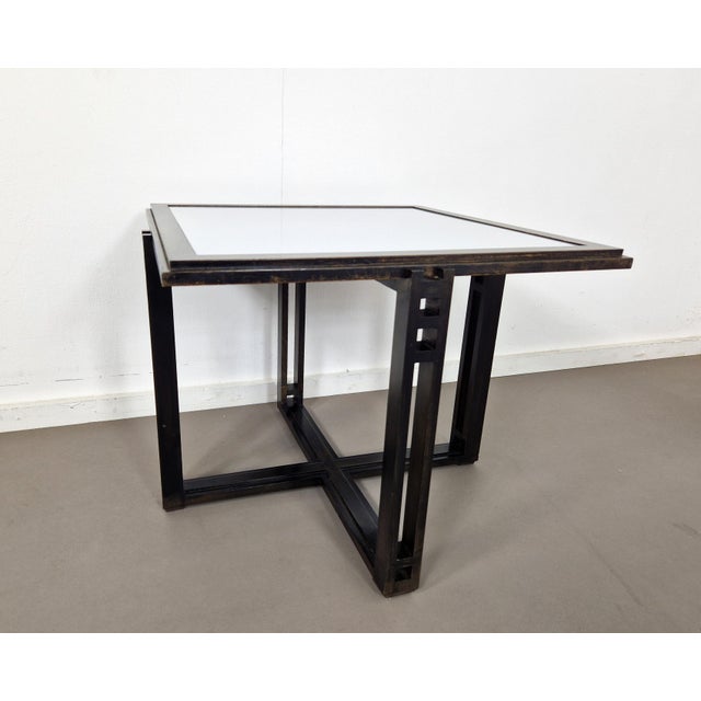 Postmodern Vintage Galaxy Side Tables by Umberto Asnago for Giorgetti, 1980s, Set of 2 For Sale - Image 3 of 12