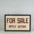 Wood Antique Wood Hand Painted Trade Sign in Bright Red Advertising Carpentry With Surprise Verso For Sale - Image 7 of 9