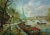 Artist: Francois Dubois Country: France Title: Sur Le Seine Medium: Original Oil Painting on Canvas Canvas: Size 20 x 24...
