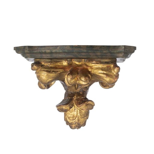 18th Century Portuguese Wooden Corbel For Sale - Image 6 of 6