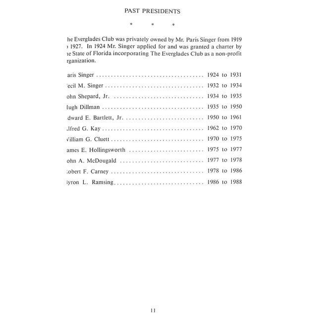 Paper The Everglades Club 1991 Members Annual For Sale - Image 7 of 12